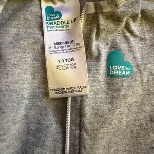 Love to Dream Gray Kids Pajamas Sleep Sack